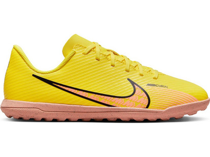 Nike Jr. Mercurial Vapor 15 Club TF DJ5956-780 Παιδικά Ποδοσφαιρικά Παπούτσια με Σχάρα Κίτρινα
