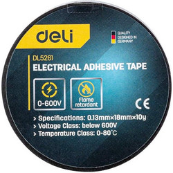 Μονωτική ταινία 20m EDL5261 Deli Tools