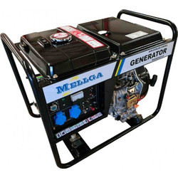 Mellga MDG 8000CLE Γεννήτρια Πετρελαίου με Μίζα 6.5KVA