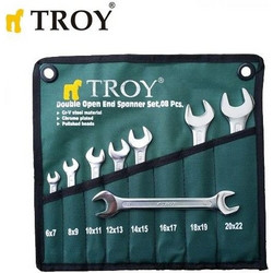 Troy σετ 8 τεμ. γερμανικά κλειδιά 6 - 22 mm