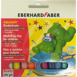 Eberhard Faber Glitter Πλαστελίνη Που Επιπλέει 10τμχ 8417C10