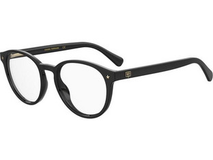 Chiara Ferragni CF1015 807 Γυναικείος Σκελετός Γυαλιών Οράσεως Κοκάλινος Μαύρος