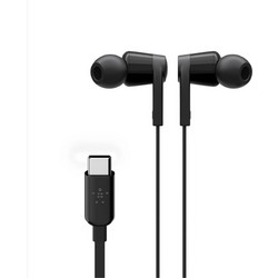 Belkin Rockstar Handsfree In-Ear USB-C Black