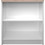 Alphab2b Reg Βιβλιοθήκη 80x33x85cm TO-REG80/85W