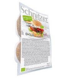 Βιολογικό Ψωμί Καλαμποκιού για Burgers, 250 γρ. Bio, SCHNITZER 12126