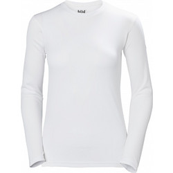 Helly Hansen Tech Crew Γυναικείο Αθλητικό T-Shirt Λευκό 48374-001
