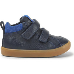 Camper Pursuit Παιδικά Μποτάκια Navy Μπλε Δερμάτινα με Σκρατς K900236-006