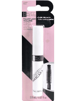 Beauty Benefits Fullest Lash Volume Black Mascara για Όγκο 2ml