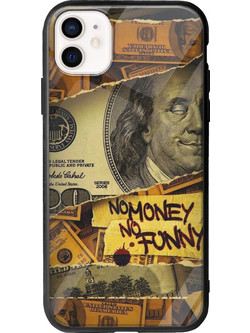 Θήκη No Money iPhone 12 mini Groove TPU (Tempered Glass και TPU)