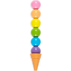 OOLY Rainbow Scoops Κηρομπογιές Σετ 6τμχ