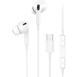 Usams EP-41 Handsfree In-Ear USB-C White