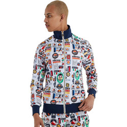 Ellesse Ανδρική Ζακέτα Φούτερ με Φερμουάρ Πολύχρωμη SHM14520-908