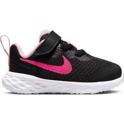 Nike Revolution 6 Παιδικά Αθλητικά Παπούτσια για Τρέξιμο Μαύρα DD1094-007