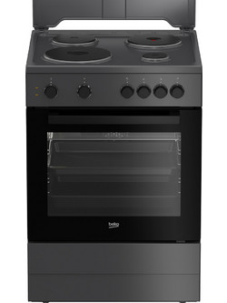 Beko FSM66003GA Κουζίνα Ηλεκτρική 72lt με Εμαγιέ Εστίες 60cm