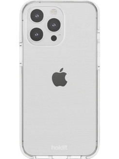 Holdit Seethru Θήκη Slim Back cover Σιλικόνης για iPhone 14 Pro Max (MagSafe/100% Vegan/Ανακυκλώσιμα Υλικά/Εco Friendly) White