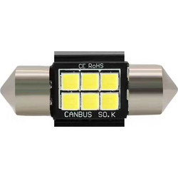 Λαμπτήρας led - 3030-6-31 - Canbus - 2pcs - 674094