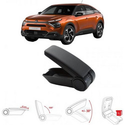 Κονσόλα Χειροφρένου Τεμπέλης Armster OE1 Για Citroen C4 Spacetourer 2019+ Χωρίς Εργοστασιακό Τεμπέλη Μαύρο Χρώμα 0025273
