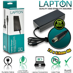 Lapton Φορτιστής Laptop 120W 18.5V 6.5A για HP με Ενσωματωμένο Καλώδιο Τροφοδοσίας CH-AC53