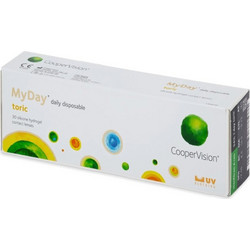 Cooper Vision MyDay Toric Ημερήσιοι Φακοί Επαφής Αστιγματικοί Σιλικόνης Υδρογέλης 30τμχ