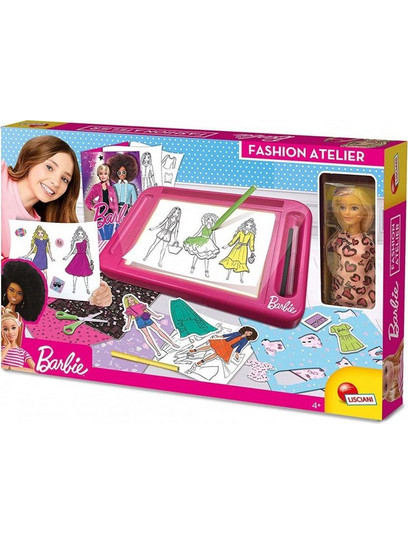 Lisciani Giochi Fashion Barbie Workshop Atelier Με Κούκλα