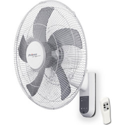 Primo PRWF-800416 Ανεμιστήρας Τοίχου 45cm 65W με Τηλεχειριστήριο Λευκός