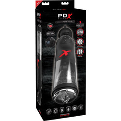 Pipedream Pdx Elite Deluxe Mega-Bator Pocket Αυνανιστήρι με Δόνηση & Αναρρόφηση Black