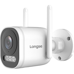 Longse LTP4F IP Κάμερα Ασφαλείας Wi-Fi 4MP Αδιάβροχη με Αμφίδρομη Επικοινωνία