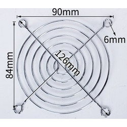 Fan housing 9x9cm