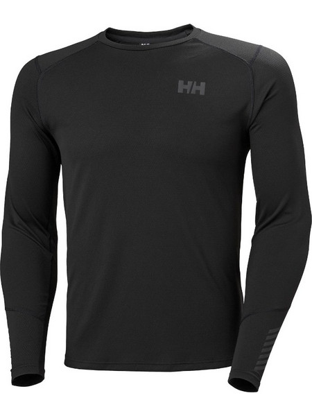 HELLY HANSEN LIFA ACTIVE CREW 49389-990 Μαύρο