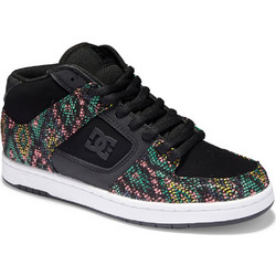 DC Manteca High Top Γυναικεία Sneakers Μποτάκια Μαύρα 300678-BPZ
