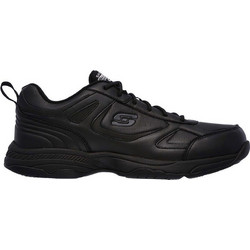 Skechers Work Relaxed Fit Dighton SR Ανδρικά Αθλητικά Παπούτσια Μαύρα 77111-BLK