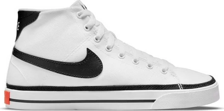 Nike Court Legacy Canvas Mid Ανδρικά Sneakers Μποτάκια Λευκά DD0161-100 ...