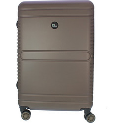 Rain RB80114 Βαλίτσα Μεγάλη 75x48x29cm με 4 Ρόδες Καφέ