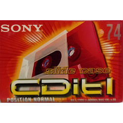 ΚΑΣΕΤΑ AUDIO (ΗΧΟΥ) SONY 74MINUTES TYPE I/NORMAL POSITION