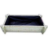 Λαχανόκηπος με πάτο 150x74x32cm-Tesias Group