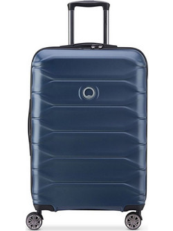 Delsey Βαλίτσα Μεσαία 68x44x26.5cm με 4 Ρόδες Μπλε