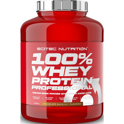 Scitec Nutrition 100% Whey Professional Chocolate Πρωτεΐνη Ορού Γάλακτος Γράμμωσης Χωρίς Γλουτένη 2.35kg