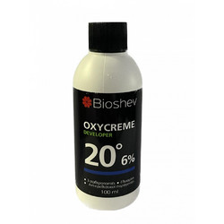 Bioshev Oxycreme Developer Οξυζενέ Μαλλιών 6% 20Vol 100ml