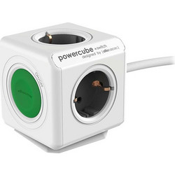 Allocacoc PowerCube Extended + Switch Trolley Grey (1301/DEEXSW)