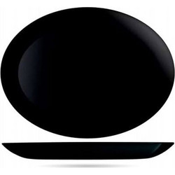 Πιατέλα γυάλινη 25 χ 33 εκ. Luminarc Diwali Black