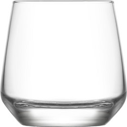 LAV Σετ Ποτήρια Ουίσκι Γυάλινα Lal 345ml 6τμχ LVLAL36135F
