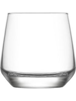 LAV Σετ Ποτήρια Ουίσκι Γυάλινα Lal 345ml 6τμχ LVLAL36135F