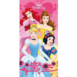 Dimcol Princess 03 Παιδική Πετσέτα Θαλάσσης Ροζ Πολύχρωμη 70x140cm