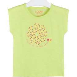 Losan Lime Παιδικό T-Shirt Κοντομάνικο Lime 016-1207AL-020
