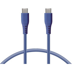 Καλώδιο Δεδομένων/Φόρτισης με USB KSIX Μπλε 1 m