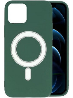 Θήκη TPU Soft Touch MagSafe Για iPhone 13 - Πράσινο