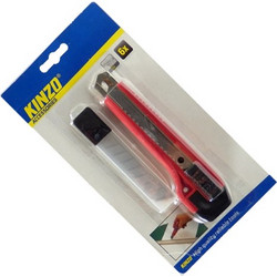 KINZO-79497 ΜΑΧΑΙΡΙ ΜΕ ΣΥΡΟΜΕΝΗ ΛΕΠΙΔΑ 18mm KINZO