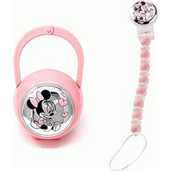 Σετ Disney Minnie με θήκη και πιπιλοπιάστρα VL/D369-RA VL/D369-RA