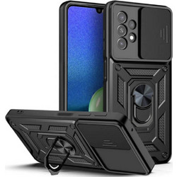 Bodycell Armor Slide Back Cover Black (Samsung Galaxy A13)