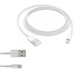 ΚΑΛΩΔΙΟ ΦΟΡΤΙΣΗΣ LIGHTNING (IPHONE) ΛΕΥΚΟ 94cm